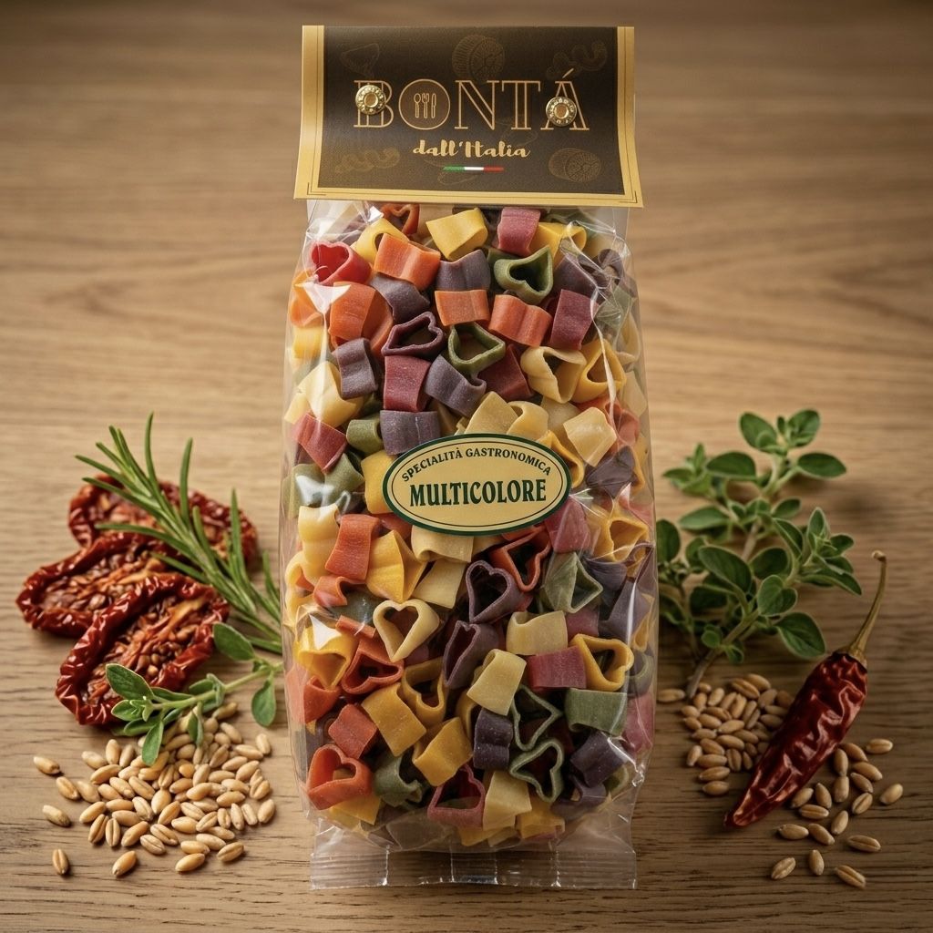 Cuoricini Nudeln Multicolor Horizont KG 1007397