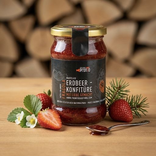 Erdbeerkonfitüre
