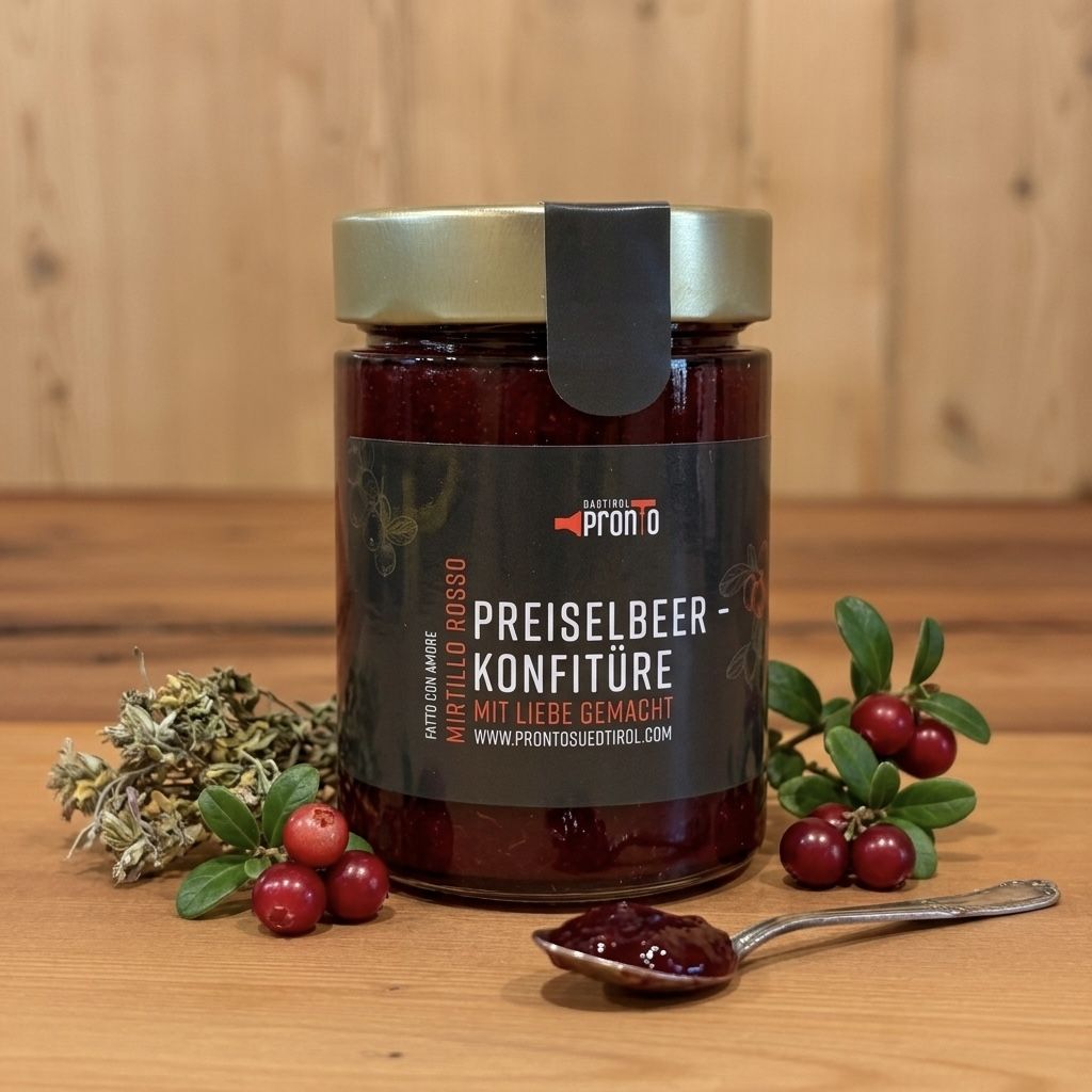 Preiselbeerkonfitüre